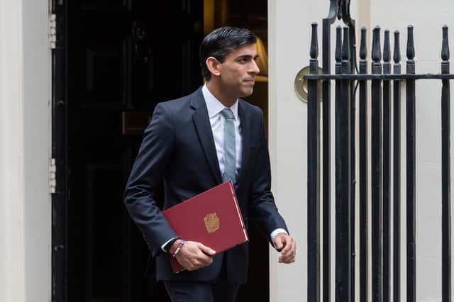 The Chancellor - pictured delivering the Summer Statement in July - has suggested that the furlough scheme will be extended in Wednesday's Budget. Picture: Wiktor Szymanowicz/Barcroft Media via Getty Images.