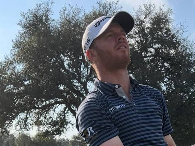 Callum McNeill, who was born in Ednburgh and lives in the Borders, is hoping to make his mark on the Korn Ferry Tour this season.