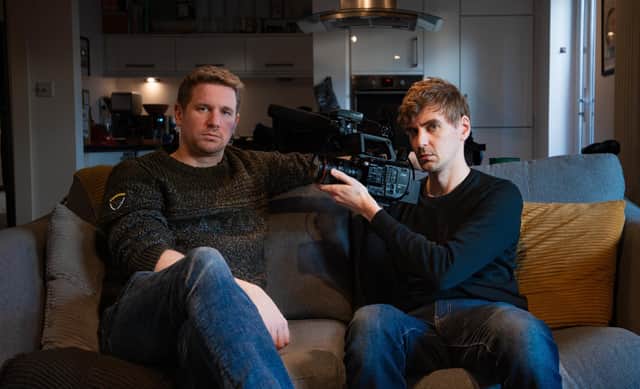 Film-maker Duncan Cowles, main, explores his own and others’ mental health in Silent Men