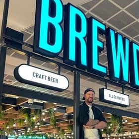 The two incoming locations follow BrewDog openings this year at sites including London Gatwick’s North Terminal, where CEO James Watt is pictured. Picture: contributed.