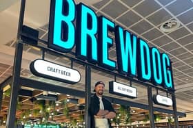 The two incoming locations follow BrewDog openings this year at sites including London Gatwick’s North Terminal, where CEO James Watt is pictured. Picture: contributed.
