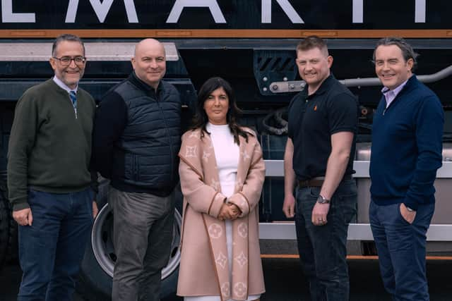 Scott Mercer - estimating director; Peter Reilly - operations director; Donna McElhinney - finance director; Raymond Hope - construction director; Philip McElhinney - managing director.