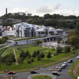 The Scottish Parliament. Picture: Jayne Wright