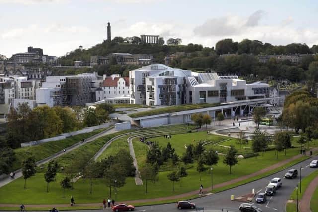 The Scottish Parliament. Picture: Jayne Wright