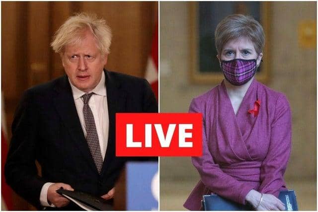 Live updates on Covid-19 in Scotland, the UK, and around the world.