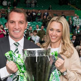 Former Celtic manager Brendan Rodgers and wife Charlotte both had coronavirus.