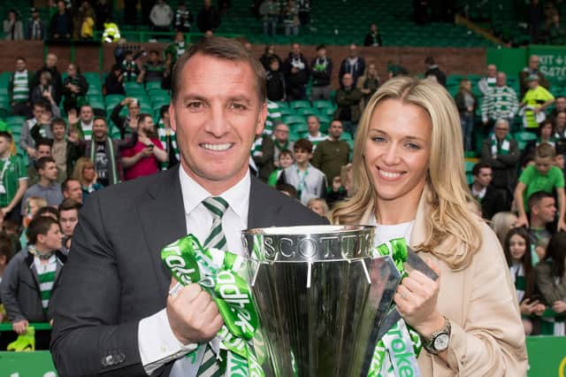 Former Celtic manager Brendan Rodgers and wife Charlotte both had coronavirus.