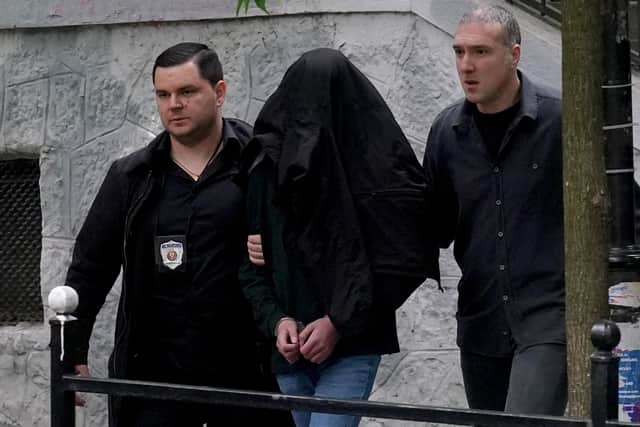 A teenage boy has been arrested after a school shooting in Belgrade. Picture: Oliver Bunic/AFP via Getty Images