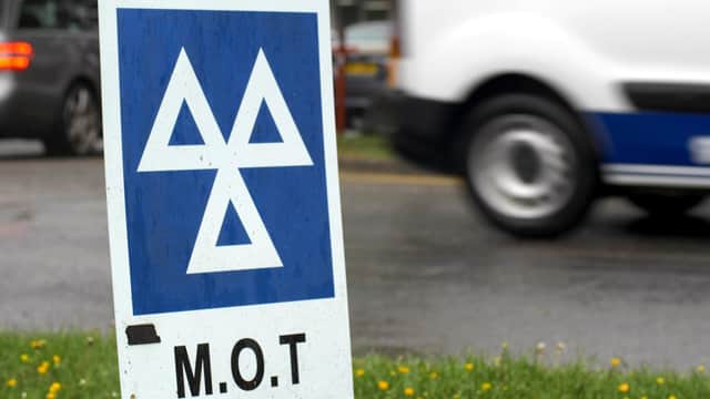 All MOT stations must display this symbol