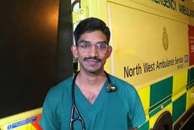 Dr Krizun Loganathan worked in a busy Intensive Care Unit during the 1st wave of the COVID pandemic.