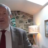 Ian Blackford speaks during Prime Minister's Questions in the House of Commons, London.
