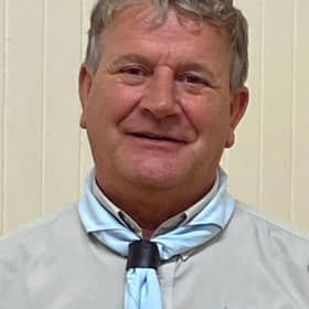 David Torrance MSP in his Scout leader's uniform
