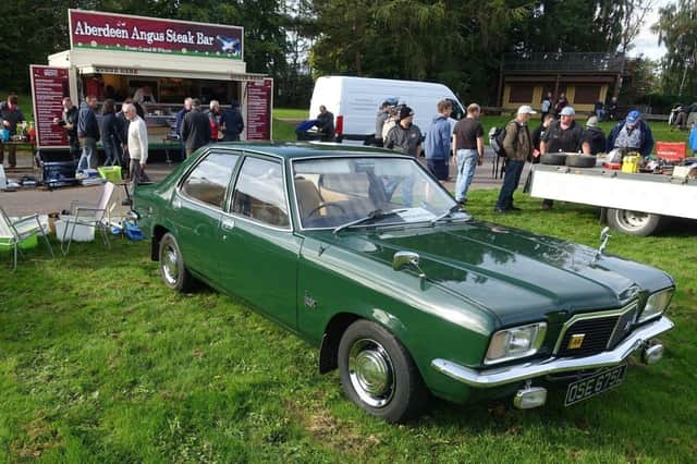 A classic car boot visitor…