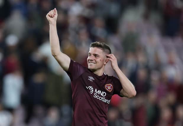 Cammy Devlin was the hero for Hearts at Tynecastle.