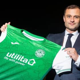 Shaun Maloney was unveiled as the new Hibernian manager at the club's training centre on Monday evening. (Photo by Mark Scates / SNS Group)