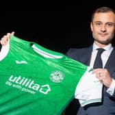 Shaun Maloney was unveiled as the new Hibernian manager at the club's training centre on Monday evening. (Photo by Mark Scates / SNS Group)