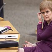 First Minister Nicola Sturgeon was under pressure in the Scottish Parliament over the Covid care homes crisis.
