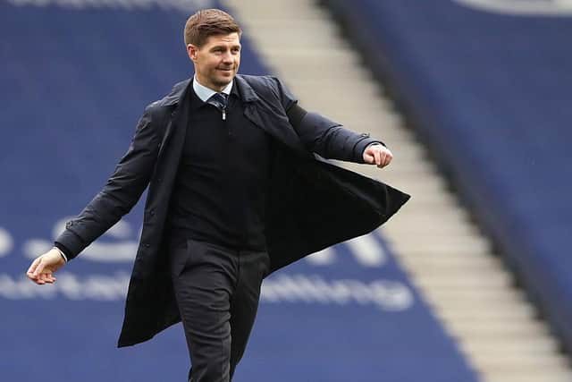 Rangers manager Steven Gerrard.