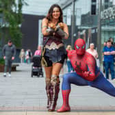 Superhero characters to visit Glasgow Fort