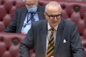 Lord Agnew resigned as a government minister in the House of Lords in dramatic fashion (Picture: PA)