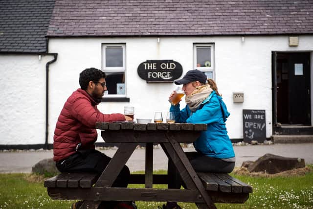 ​The Old Forge pub was purchased by the local community in 2022 (Picture: Andy Buchanan/AFP via Getty Images)