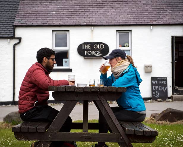 ​The Old Forge pub was purchased by the local community in 2022 (Picture: Andy Buchanan/AFP via Getty Images)