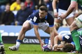 Ben White in action against Ireland during this year's Guinness Six Nations. He started for Scotland in all five of their matches in the championship.  (Photo by Ross MacDonald / SNS Group)