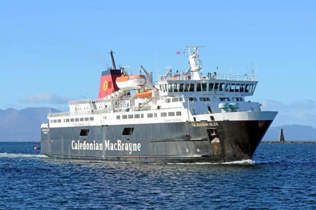 Deep clean: The MV Caledonian Isles
