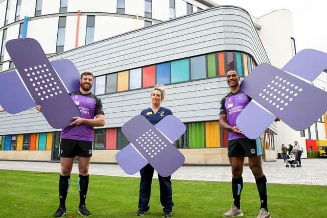 Glasgow Warriors supporters are being encouraged to dress in purple for the club's next home match, against Leinster on 22 October, to raise money and awareness for Glasgow Children’s Hospital Charity.