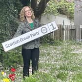 Scottish Greens co-leader Lorna Slater says the number one issue for everyone in Scotland's latest local elections is the rocketing cost of living, which she says her party can help alleviate. Picture: Ilona Amos