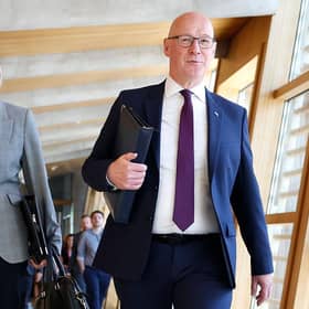 Deputy First Minister Jenny Gilruth, pictured with First Minister John Swinney, says the SNP government's approach to tax is based on fairness (Picture: Jeff J Mitchell/Getty Images)