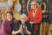Lunan Court - Resident Leonora Meek celebrating her 100th birthday