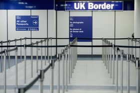 A hard border between England and Scotland would be inevitable as a result of independence (Picture: Jeff J Mitchell/Getty Images)