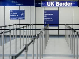 A hard border between England and Scotland would be inevitable as a result of independence (Picture: Jeff J Mitchell/Getty Images)
