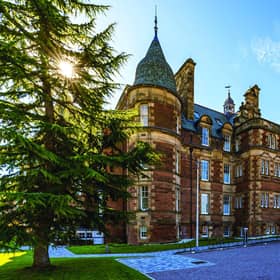 Category A-listed New Craig at Craighouse comprises 44 conversion apartments. Image: SERGCAMTV