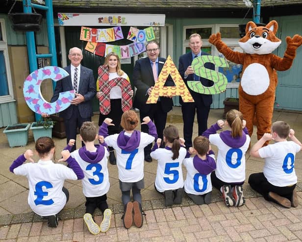 Scotmid customers and colleagues have raised £375,000 for CHAS