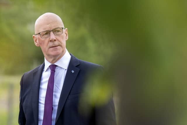 John Swinney was questioned on the issue during a recent visit