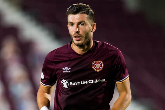 Hearts defender Mihai Popescu faces strong competition for his place at Tynecastle.
