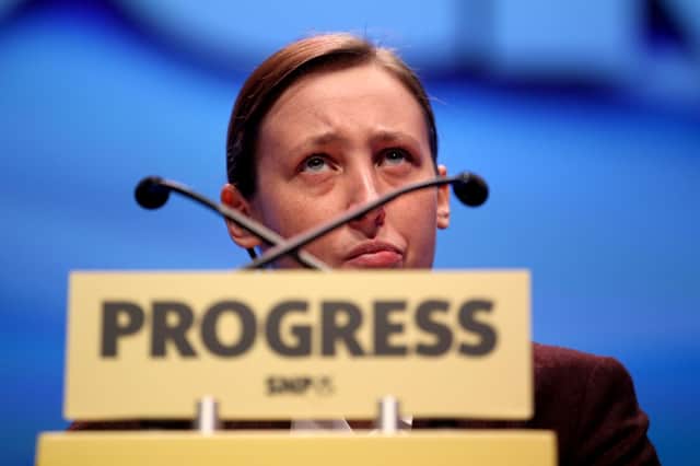 Mhairi Black expressed support for Humza Yousaf.