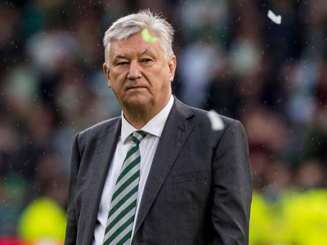 Peter Lawwell is stepping down from his position as CEO of Celtic