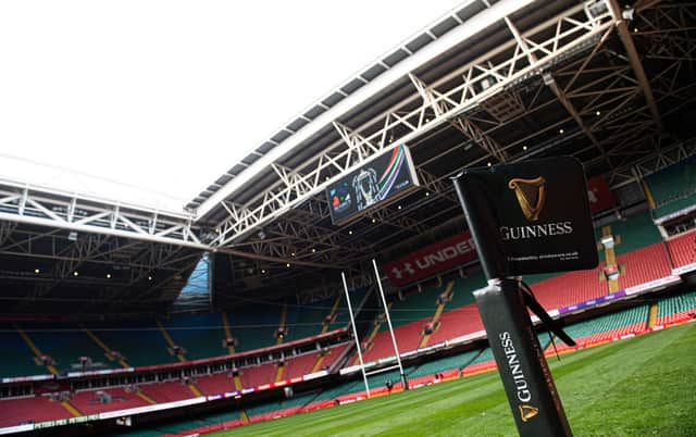 Fans will be allowed into the Principality Stadium for Wales' home Six Nations Championship matches. (Photo by GARY HUTCHISON / SNS Group)