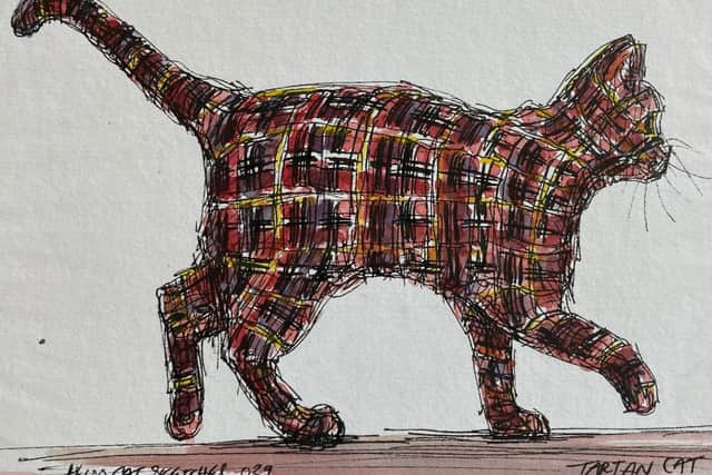 100 cats, Edinburgh Sketcher