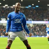 Abdallah Sima scored twice as Rangers defeated St Mirren 2-0.