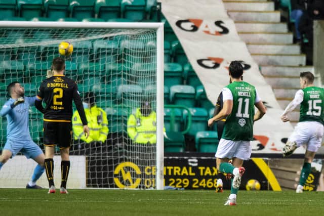 Kevin Nisbet opened the scoring with a fine volley.
