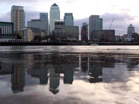 Jeremy Hunt announced plans for new investment zones that he said could be as successful as Canary Wharf in London (Picture: Oli Scarff/Getty Images)
