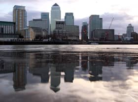 Jeremy Hunt announced plans for new investment zones that he said could be as successful as Canary Wharf in London (Picture: Oli Scarff/Getty Images)