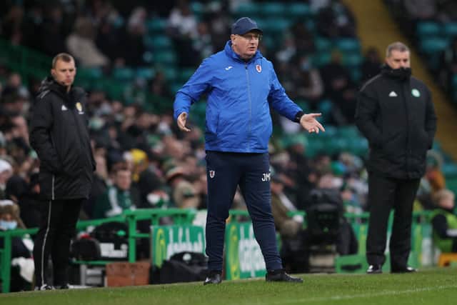 Raith manager John McGlynn. (Photo by Alan Harvey / SNS Group)