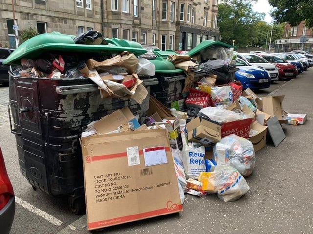 Comedian Eleanor Morton said Edinburgh was “looking shocking” with “rubbish everywhere,” while Dougie Morgan said he was “ashamed” to be in the city.