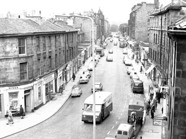 The name Stockbridge comes from the Scots 'stock brig' which in turn comes from from the Anglic 'stocc brycg', meaning a timber bridge. It only became part of Edinburgh after a bridge spanning the Water of Leith connected it with the city. The current stone Stock Bridge was built in 1801.