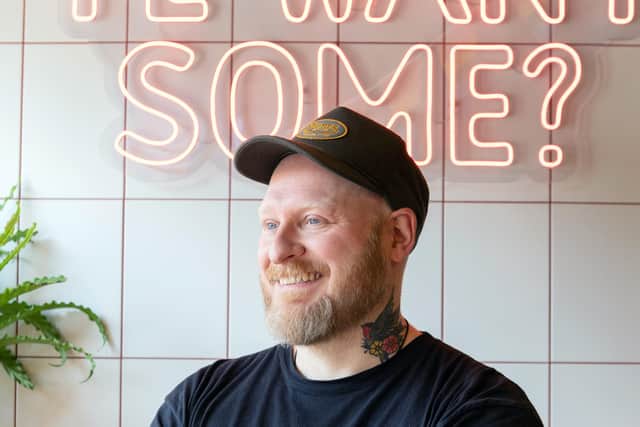 Ian Brooke owner of Brawsome Bagels Pic: Elaine Livingstone